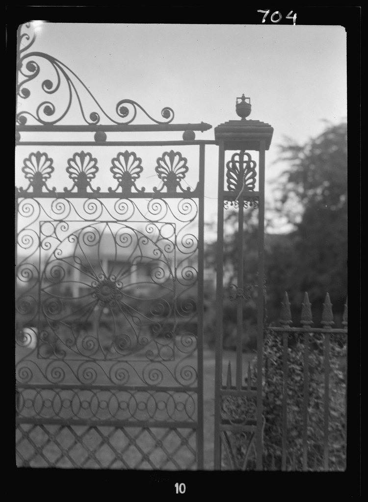 Wrought iron gate, New Orleans